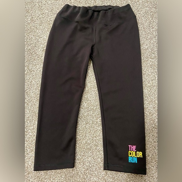 Black 3/4 Leggings from The Color Run - Picture 3 of 3